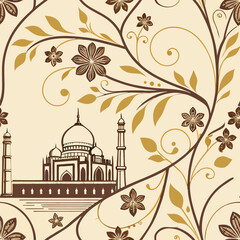 seamless vector traditional islamic patterns