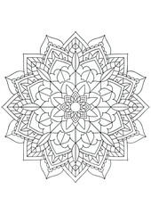 Mandala art design using adobe illustrator and your best choice,,
