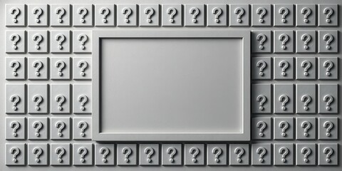 A Blank Space Surrounded by Question Marks An Intriguing Composition for Inquiry and Mystery