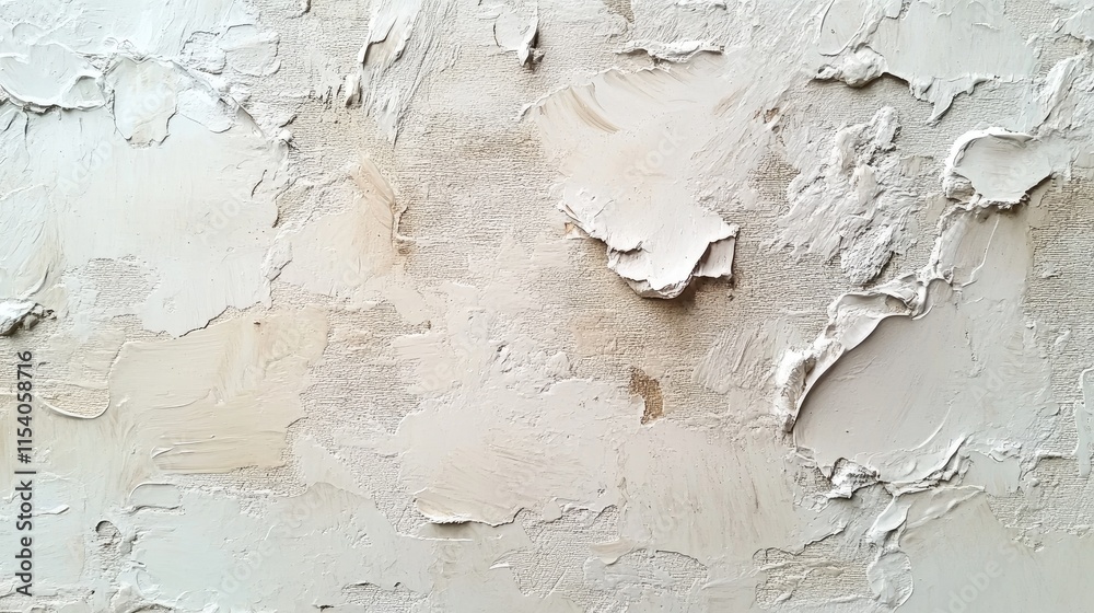 Poster textured abstract wall surface displaying a blend of neutral tones and intricate layers for creative