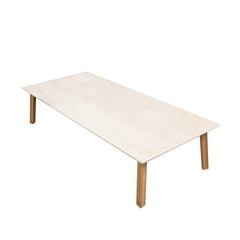 Modern table isolated on white