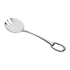 Stainless steel cutler  on white background
