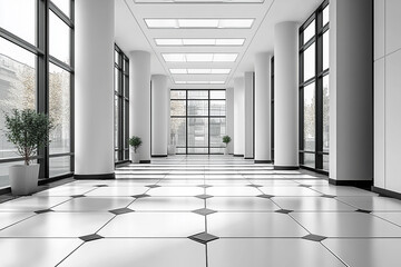 Subtle Geometric Pattern with Interwoven Lines in a Minimalist Design