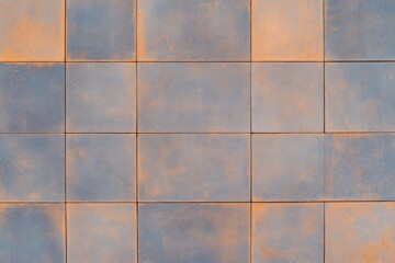 Rustic Gray and Orange Tiles: A Stunning Architectural Detail for Modern Interiors and Exteriors