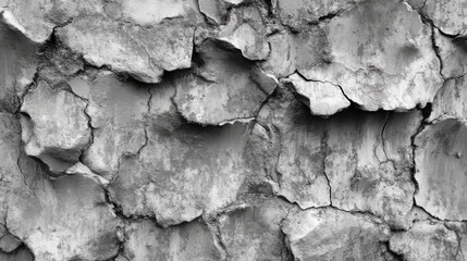 Fototapeta premium weathered cracked concrete texture for background or design use in architecture or construction projects