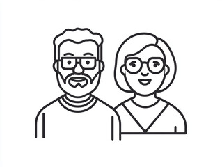 Fototapeta premium child and parent