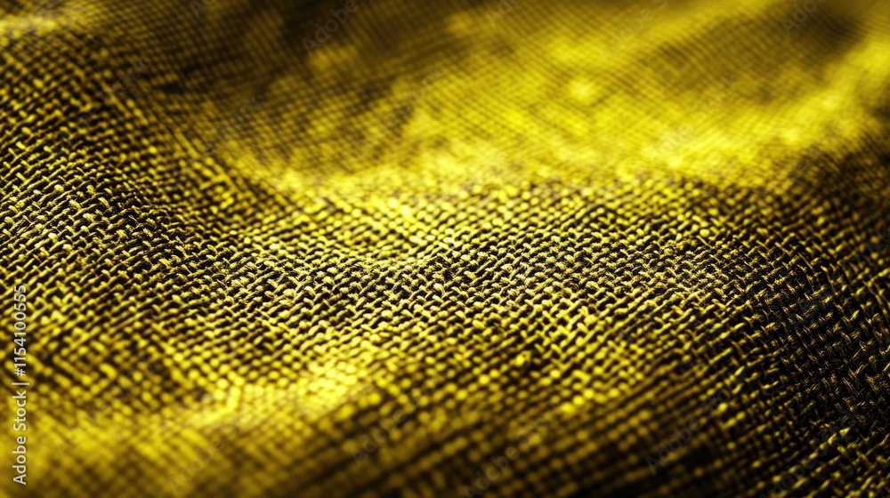 Aufkleber Olive Gradient Gold Cloth Surface Abstract Fabric Background with Smooth Texture and Design Space for Creative Projects