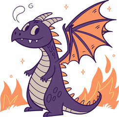 Obraz premium dragon logo