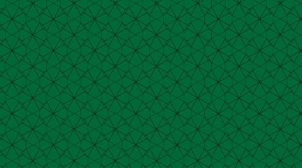 Pattern design with geometric vector shape | Hexagonal shape background pattern design |  Pattern design with dark green background