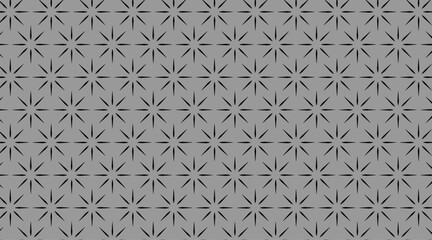 Pattern design with geometric vector shape | Floral shape pattern background design | Floral shape black color pattern design