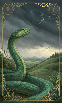snake in the sky