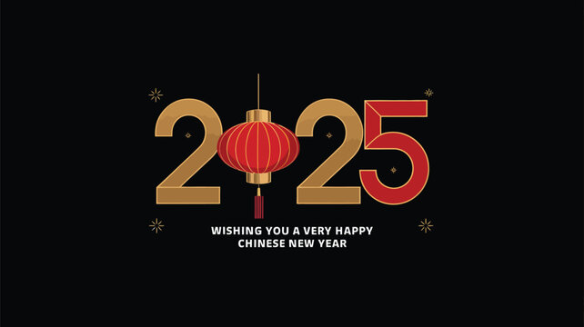 vector happy Chinese new year, year of the snake 