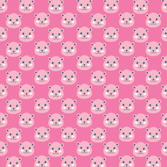 Obraz premium seamless pattern with hearts