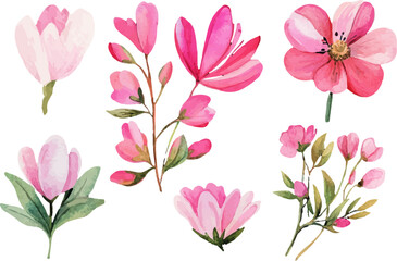 Obraz premium bouquet of pink flowers