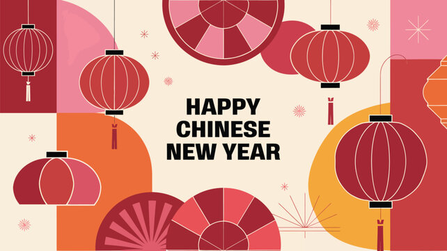 vector happy Chinese new year, year of the snake 