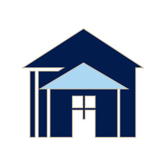 house icon isolated on white