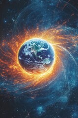 Earth in Spiral Formation