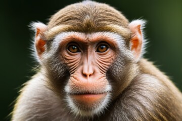 Obraz premium arafed monkey with a very long nose and a very long nose