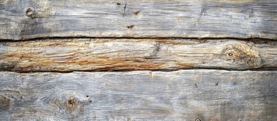 Fototapeta premium Rustic wooden texture with aged natural logs perfect for creative crafting and design applications