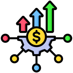 Financial Modeling Icon