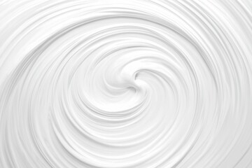 Swirling White Texture with Smooth Patterns and Soft Curves for Backgrounds