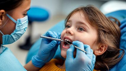 dentist and patient at work
