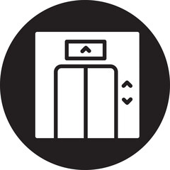 Elevator  glyph icon