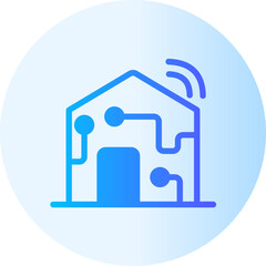 Smarthouse gradient icon