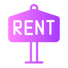rent gradient icon