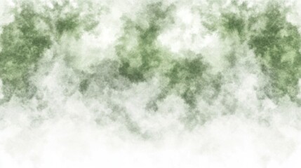 Abstract green watercolor wash texture background.