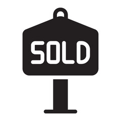 signboard glyph icon