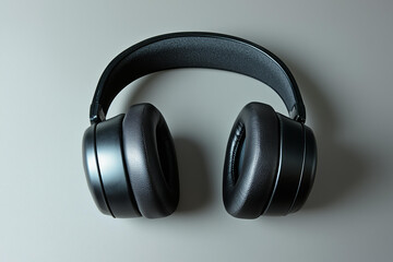 International Ear and Hearing Health Day celebrated on March 3, a pair of over ear headphones with...