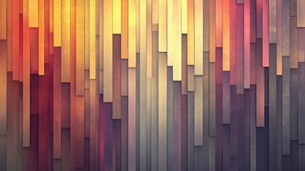 Vibrant Abstract Background with Vertical Stripes in Warm Tones
