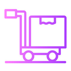 trolley gradient icon