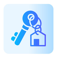 key gradient icon