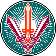 Sharp Angular Radiance Design High Quality Editable Mandala Vector Design and Illustration