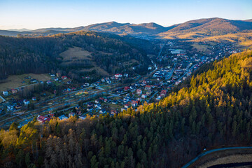 Muszyna, Beskid Sąecki, Baszta. © Maciej G. Szling