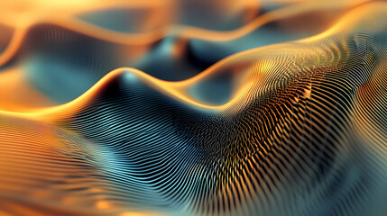 Quantum harmonic oscillator wavefunctions dynamic wave visualization. harmonic. illustration. Oscillation. Illustration