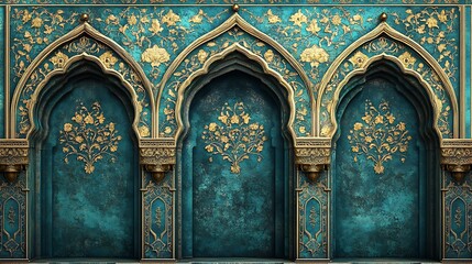 Elegant Ramadan Lanterns and Islamic Patterns - Festive Islamic Backgrounds