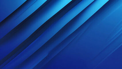 Abstract blue gradient background with diagonal striped