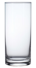 PNG Empty tall glass vase white background transparent.