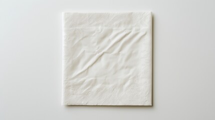 Elegant paper napkin with embossed patterns for upscale dining and event design