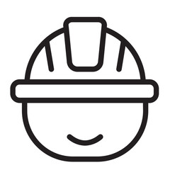 Worker line icon