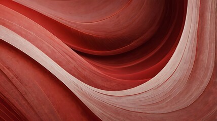 Obraz premium red wavy background