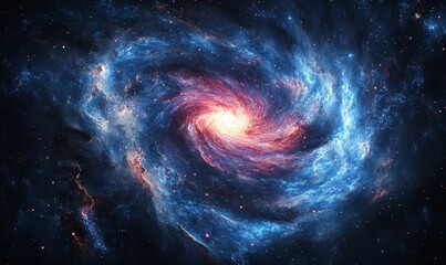 Nebula A swirling nebula of soft, colorful gas and stardust. Generative AI