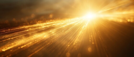 Light Echoes Faint echoes of light stretching into the distance. Generative AI