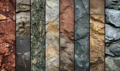 Earth Texture Rough textures resembling earth, stone, and natural elements. Generative AI