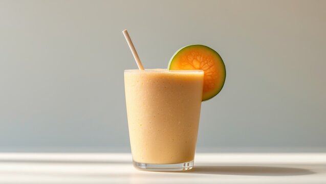 Cantaloupe Smoothie - A Refreshing Summer Drink
