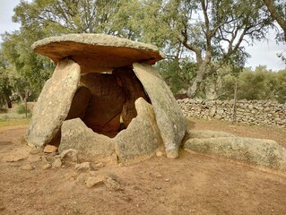 Dolmen of Valencia de Alcantara, Cáceres. Spain