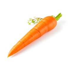 carrot isolated, carrot macro studio photo, transparent PNG